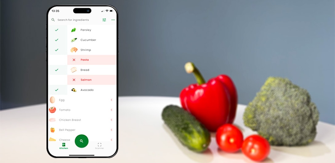 Scan My Kitchen:Recipe suggestions by available/desired ingredients ...