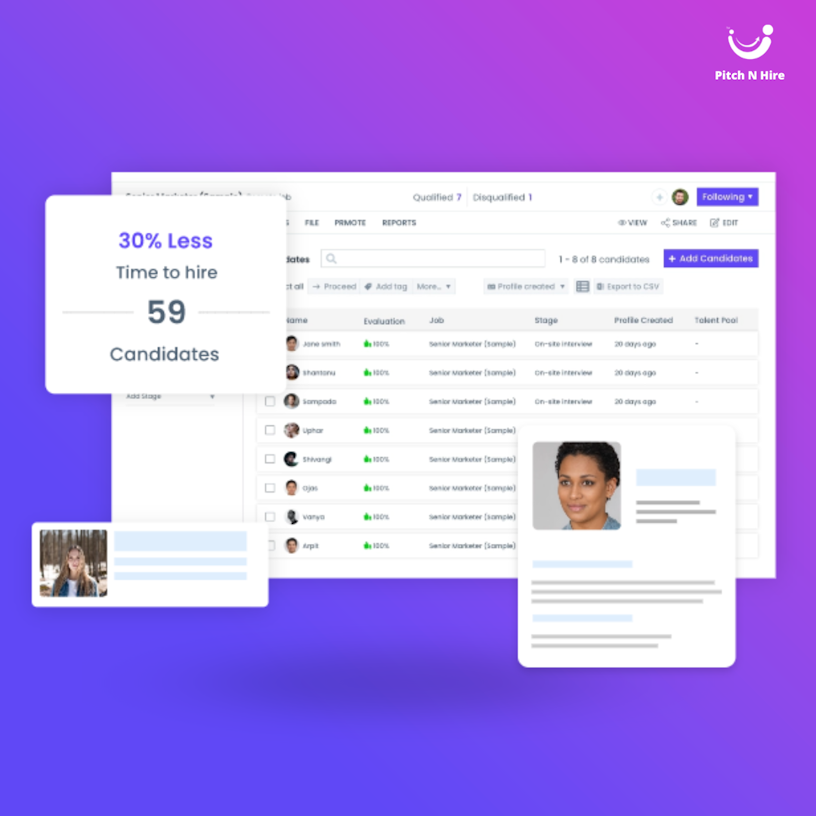 Pitch N Hire:Revolutionize Your Applicant Tracking And Hire The Right ...