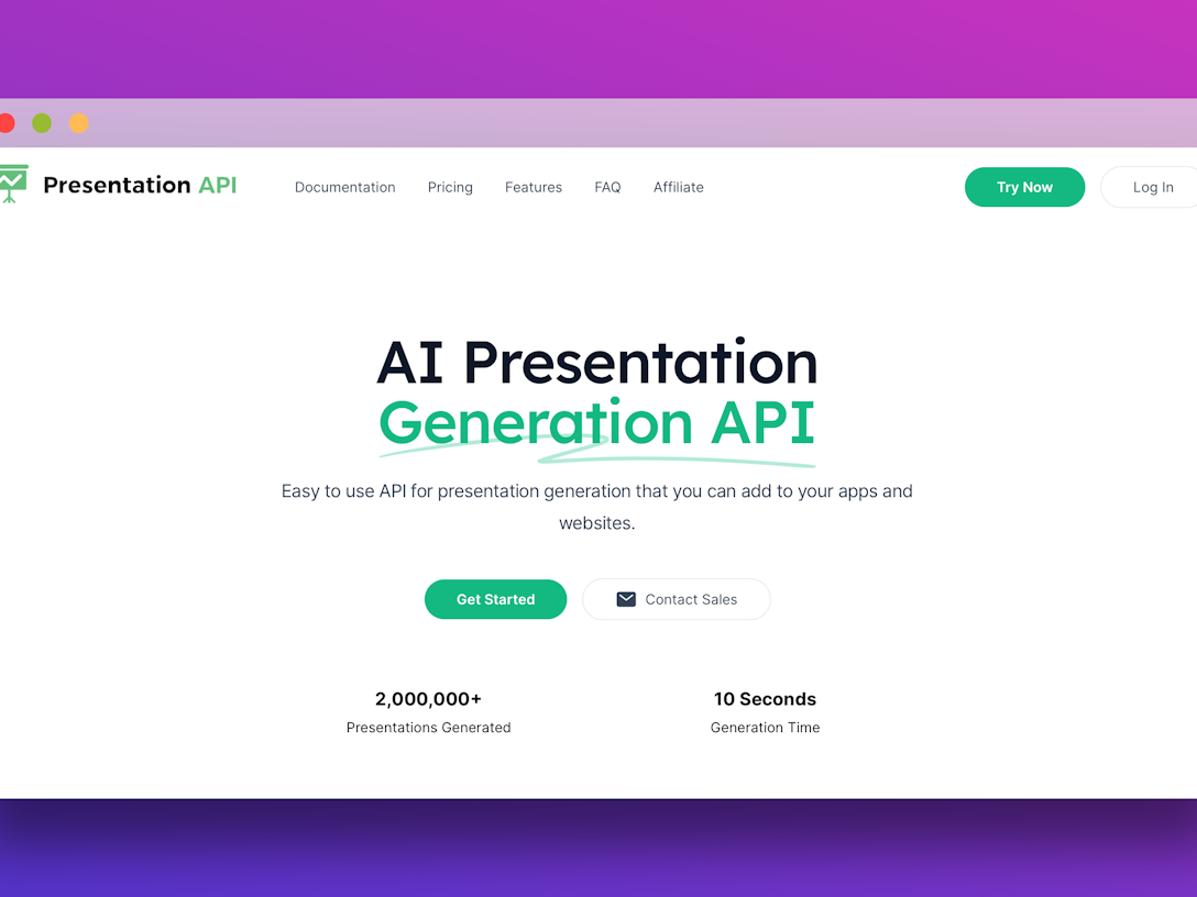Presentation API