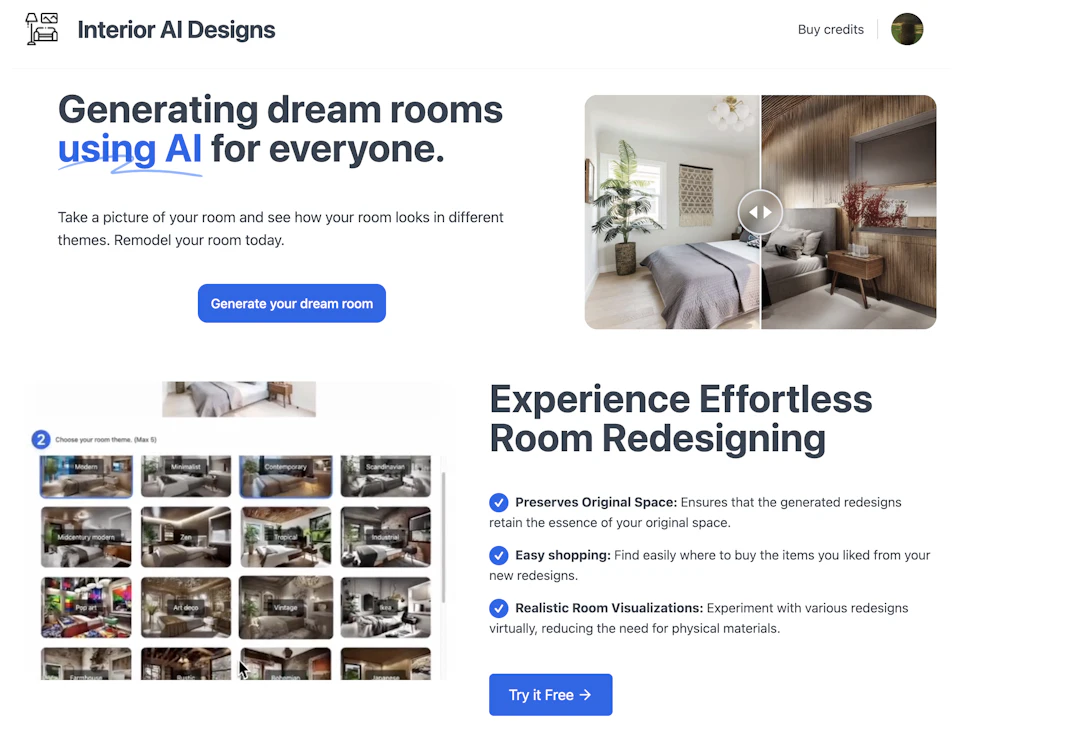 Interior AI Designs:Interior AI Design uses AI to assist in room and ...