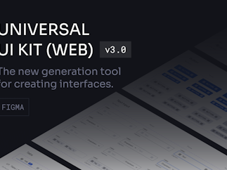 Universal UI Kit (Web) v3.0