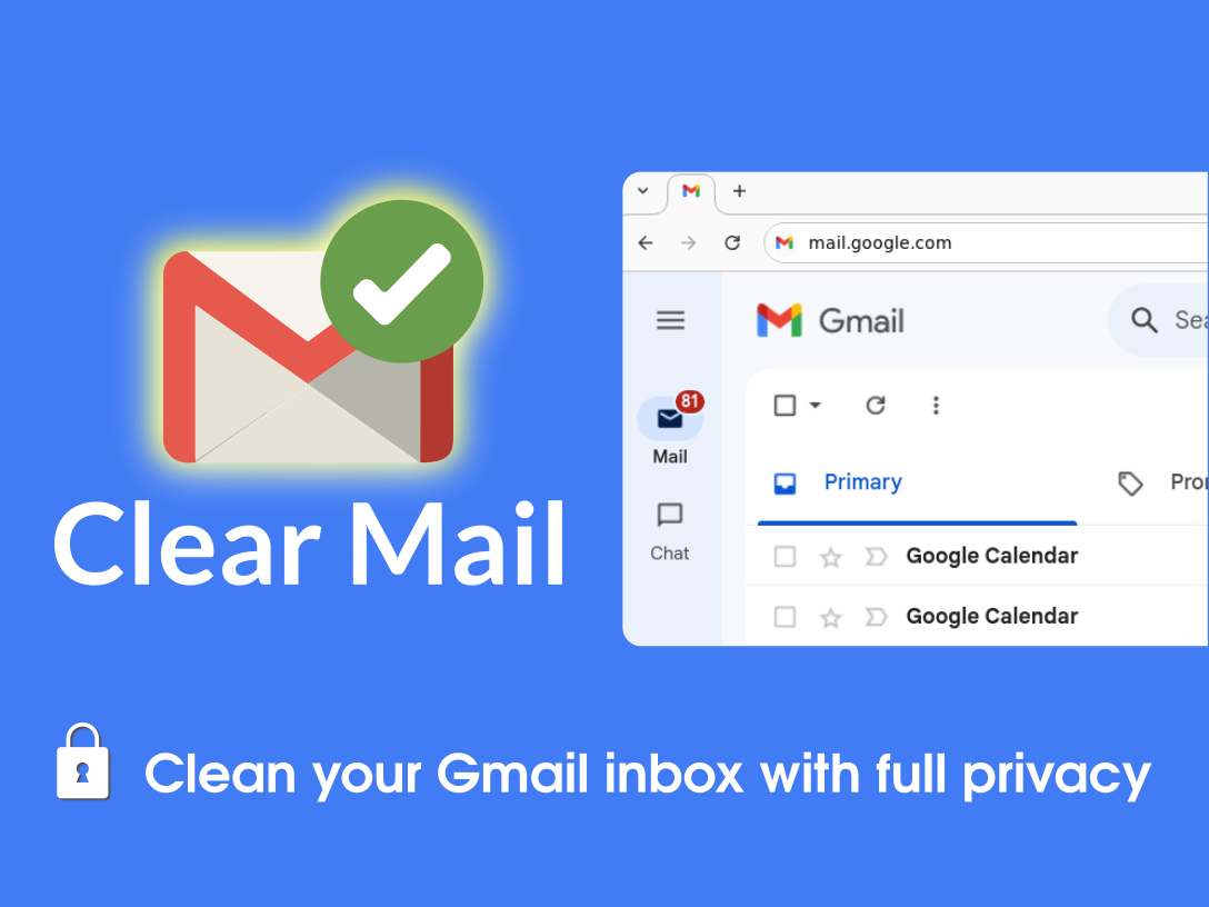 Clear Mail for Gmail