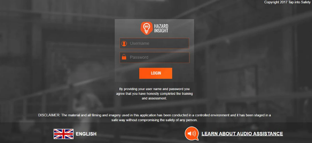 Tap Into Safety Tap Into Safety Develops Customised Interactive Cross
