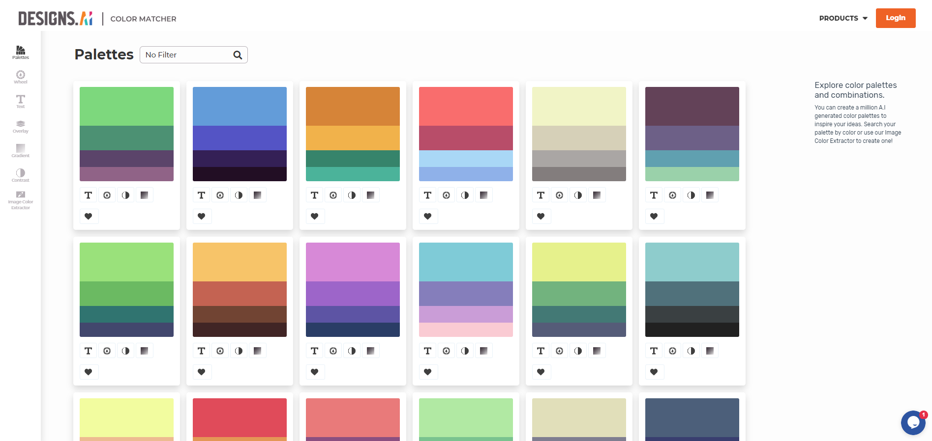 Color Matcher:Easily Generate Thousands Of Beautiful Color Palettes ...