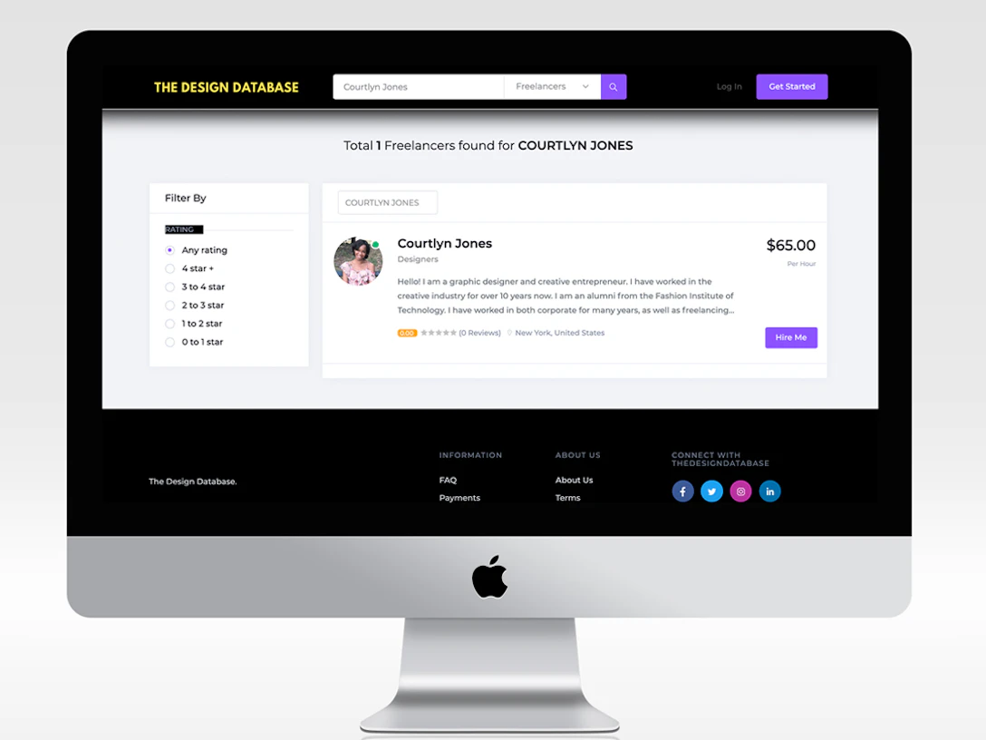 The Design Database:A support system for all Creatives. - Launched.io
