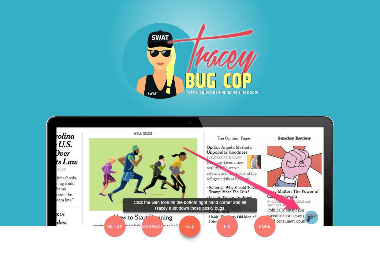 Tracey Bug Cop:Visual Bug Tracker That Integrates With Trello, Helping ...